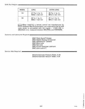 1992 Johnson Evinrude "EN" 90 deg. Cross V Service Manual, P/N 508145, Page 228