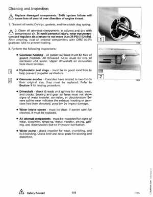 1992 Johnson Evinrude "EN" 90 deg. Cross V Service Manual, P/N 508145, Page 232