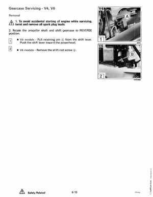 1992 Johnson Evinrude "EN" 90 deg. Cross V Service Manual, P/N 508145, Page 234