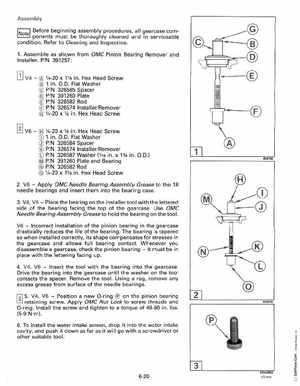 1992 Johnson Evinrude "EN" 90 deg. Cross V Service Manual, P/N 508145, Page 244