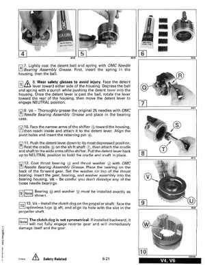 1992 Johnson Evinrude "EN" 90 deg. Cross V Service Manual, P/N 508145, Page 245