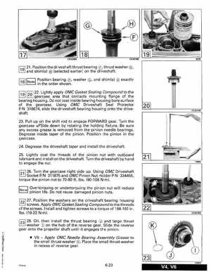 1992 Johnson Evinrude "EN" 90 deg. Cross V Service Manual, P/N 508145, Page 247