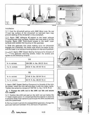 1992 Johnson Evinrude "EN" 90 deg. Cross V Service Manual, P/N 508145, Page 250