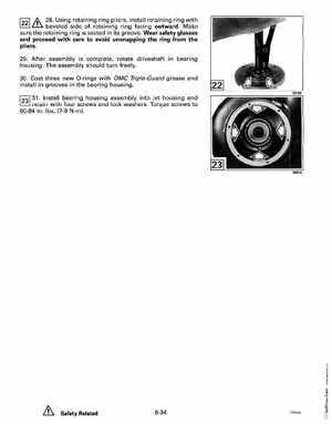 1992 Johnson Evinrude "EN" 90 deg. Cross V Service Manual, P/N 508145, Page 258