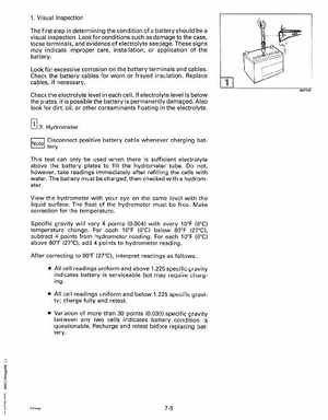 1992 Johnson Evinrude "EN" 90 deg. Cross V Service Manual, P/N 508145, Page 269