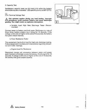 1992 Johnson Evinrude "EN" 90 deg. Cross V Service Manual, P/N 508145, Page 270