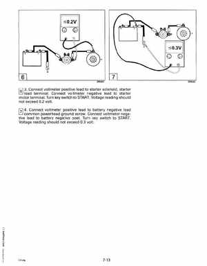 1992 Johnson Evinrude "EN" 90 deg. Cross V Service Manual, P/N 508145, Page 277