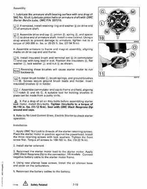 1992 Johnson Evinrude "EN" 90 deg. Cross V Service Manual, P/N 508145, Page 283