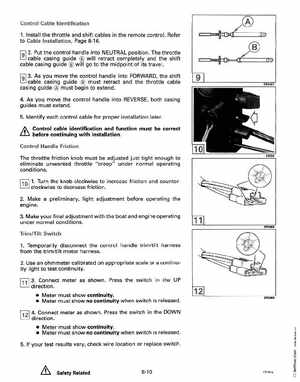 1992 Johnson Evinrude "EN" 90 deg. Cross V Service Manual, P/N 508145, Page 304