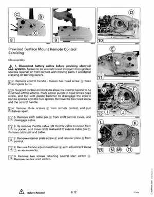 1992 Johnson Evinrude "EN" 90 deg. Cross V Service Manual, P/N 508145, Page 306