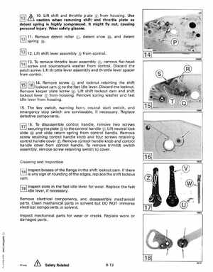 1992 Johnson Evinrude "EN" 90 deg. Cross V Service Manual, P/N 508145, Page 307