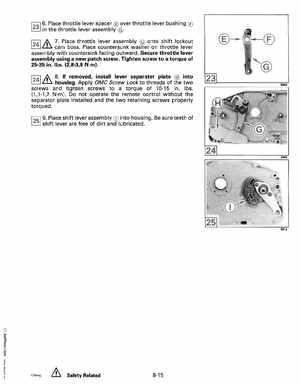 1992 Johnson Evinrude "EN" 90 deg. Cross V Service Manual, P/N 508145, Page 309