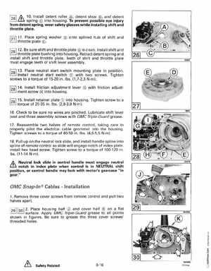 1992 Johnson Evinrude "EN" 90 deg. Cross V Service Manual, P/N 508145, Page 310