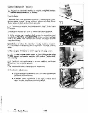 1992 Johnson Evinrude "EN" 90 deg. Cross V Service Manual, P/N 508145, Page 315