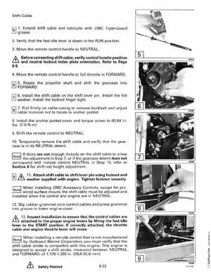 1992 Johnson Evinrude "EN" 90 deg. Cross V Service Manual, P/N 508145, Page 316