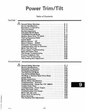 1992 Johnson Evinrude "EN" 90 deg. Cross V Service Manual, P/N 508145, Page 318