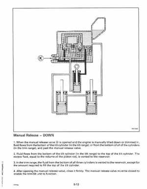1992 Johnson Evinrude "EN" 90 deg. Cross V Service Manual, P/N 508145, Page 330
