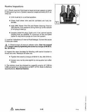 1992 Johnson Evinrude "EN" 90 deg. Cross V Service Manual, P/N 508145, Page 365