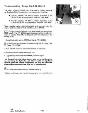 1992 Johnson Evinrude "EN" 90 deg. Cross V Service Manual, P/N 508145, Page 369