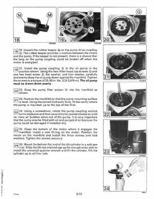 1992 Johnson Evinrude "EN" 90 deg. Cross V Service Manual, P/N 508145, Page 390