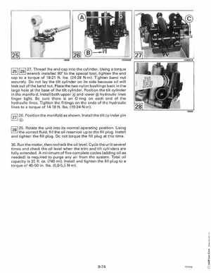1992 Johnson Evinrude "EN" 90 deg. Cross V Service Manual, P/N 508145, Page 391
