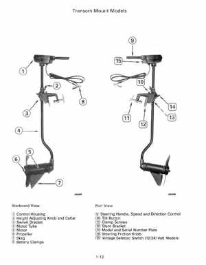 1992 Johnson Evinrude "EN" Electric Outboards Service Manual, P/N 508140, Page 16