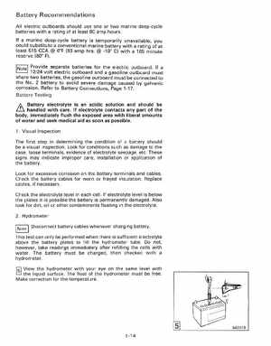 1992 Johnson Evinrude "EN" Electric Outboards Service Manual, P/N 508140, Page 18