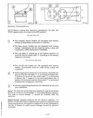 1992 Johnson Evinrude "EN" Electric Outboards Service Manual, P/N 508140, Page 21