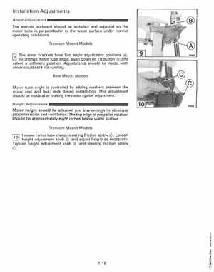 1992 Johnson Evinrude "EN" Electric Outboards Service Manual, P/N 508140, Page 22