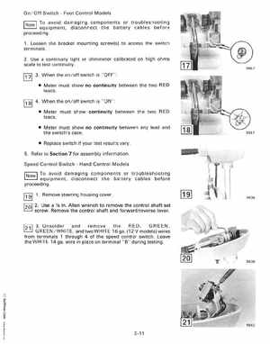 1992 Johnson Evinrude "EN" Electric Outboards Service Manual, P/N 508140, Page 35