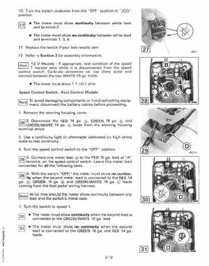 1992 Johnson Evinrude "EN" Electric Outboards Service Manual, P/N 508140, Page 37