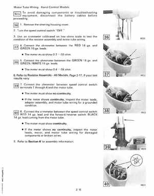 1992 Johnson Evinrude "EN" Electric Outboards Service Manual, P/N 508140, Page 39