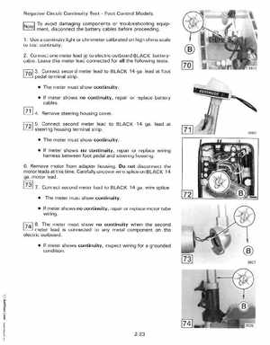 1992 Johnson Evinrude "EN" Electric Outboards Service Manual, P/N 508140, Page 47