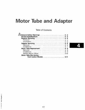 1992 Johnson Evinrude "EN" Electric Outboards Service Manual, P/N 508140, Page 73