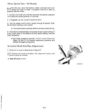 1992 Johnson Evinrude "EN" Electric Outboards Service Manual, P/N 508140, Page 88