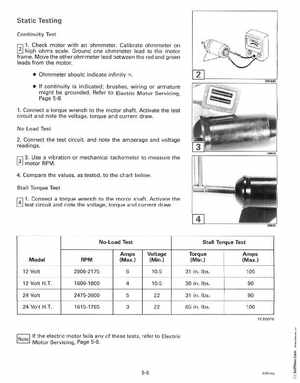 1992 Johnson Evinrude "EN" Electric Outboards Service Manual, P/N 508140, Page 89