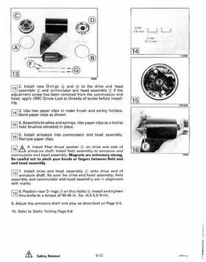 1992 Johnson Evinrude "EN" Electric Outboards Service Manual, P/N 508140, Page 95