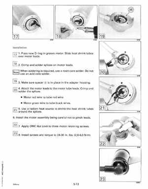 1992 Johnson Evinrude "EN" Electric Outboards Service Manual, P/N 508140, Page 96