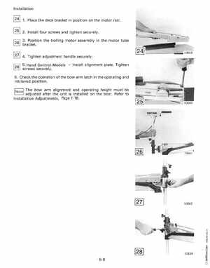1992 Johnson Evinrude "EN" Electric Outboards Service Manual, P/N 508140, Page 104