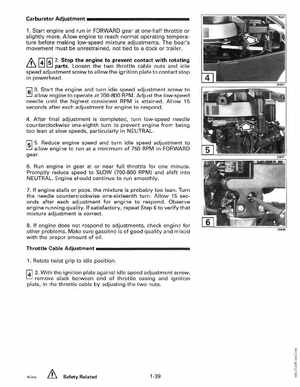 1993 Johnson Evinrude "ET" 2 thru 8 Service Manual, P/N 508281, Page 45