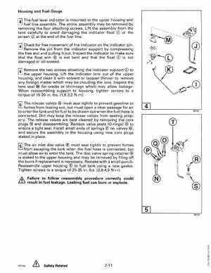 1993 Johnson Evinrude "ET" 2 thru 8 Service Manual, P/N 508281, Page 67