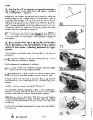 1993 Johnson Evinrude "ET" 2 thru 8 Service Manual, P/N 508281, Page 68