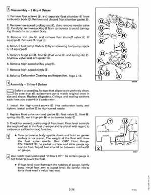 1993 Johnson Evinrude "ET" 2 thru 8 Service Manual, P/N 508281, Page 82