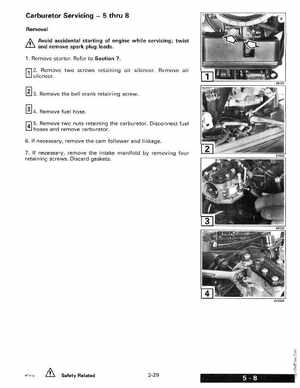 1993 Johnson Evinrude "ET" 2 thru 8 Service Manual, P/N 508281, Page 85