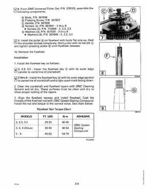 1993 Johnson Evinrude "ET" 2 thru 8 Service Manual, P/N 508281, Page 98