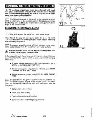 1993 Johnson Evinrude "ET" 2 thru 8 Service Manual, P/N 508281, Page 117