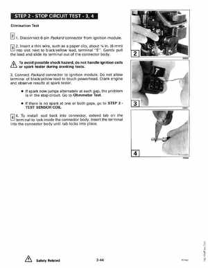 1993 Johnson Evinrude "ET" 2 thru 8 Service Manual, P/N 508281, Page 133