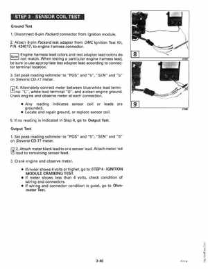 1993 Johnson Evinrude "ET" 2 thru 8 Service Manual, P/N 508281, Page 135