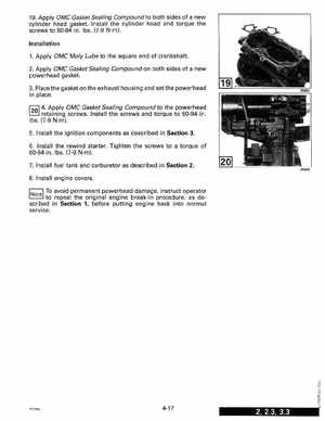 1993 Johnson Evinrude "ET" 2 thru 8 Service Manual, P/N 508281, Page 159