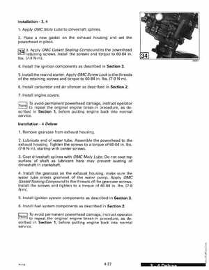 1993 Johnson Evinrude "ET" 2 thru 8 Service Manual, P/N 508281, Page 169